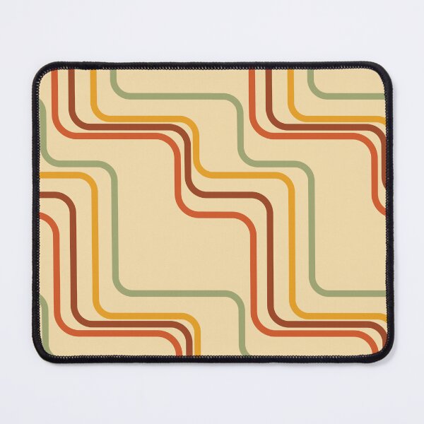 Item preview, 1970s Inspired Repeating Line Pattern designed and sold by itsgoodjunk.