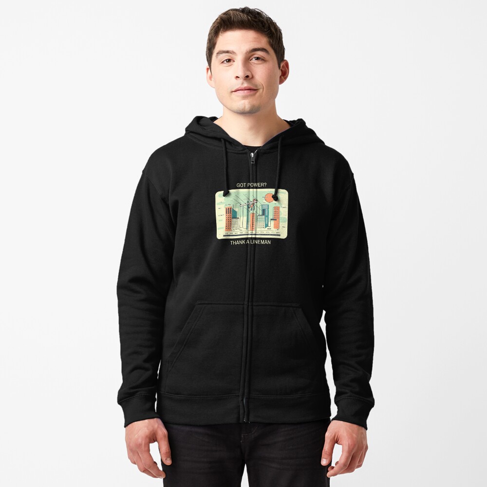 Item preview, Zipped Hoodie designed and sold by LineXpressions.