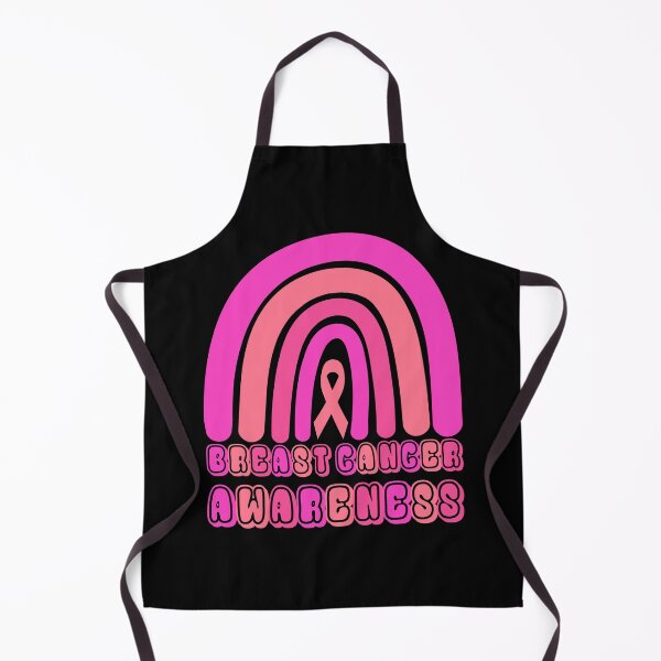 Item preview, Breast Cancer Awareness Pink Women Rainbow Ribbon designed and sold by Stick-Artistry.