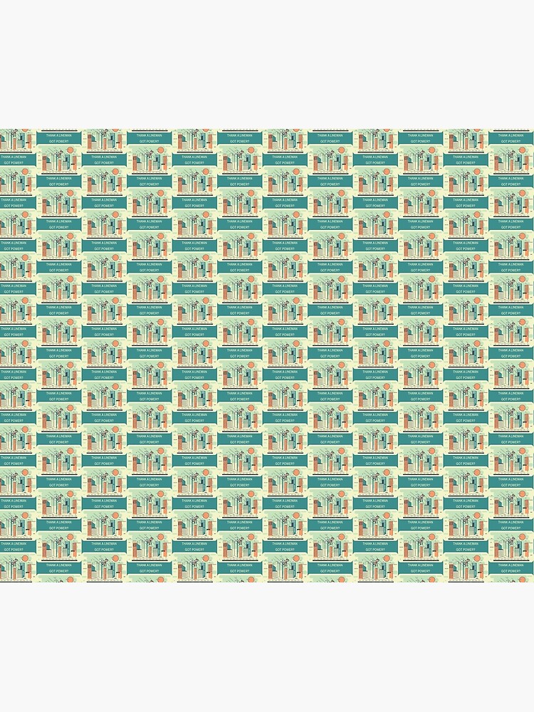Thumbnail 6 of 6, Throw Blanket, Got Power? Thank A Lineman designed and sold by LineXpressions.