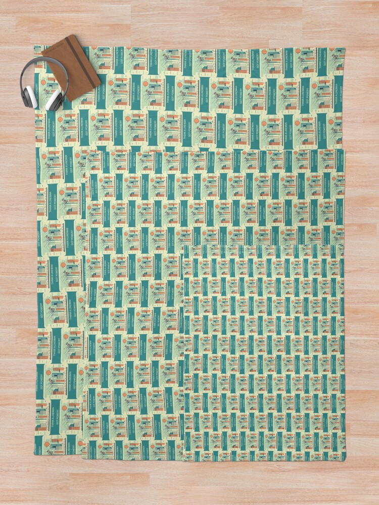Thumbnail 5 of 6, Throw Blanket, Got Power? Thank A Lineman designed and sold by LineXpressions.