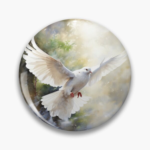 Item preview, Peace maker peace dove flying against war for peace designed and sold by OliveAndSnow.