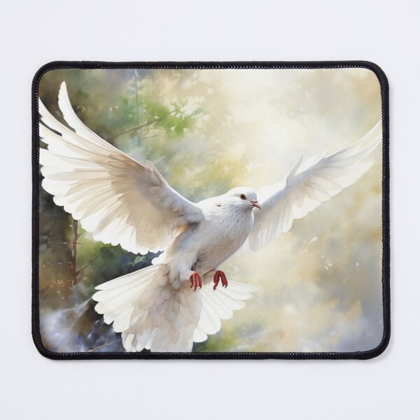 Item preview, Peace maker peace dove flying against war for peace designed and sold by OliveAndSnow.