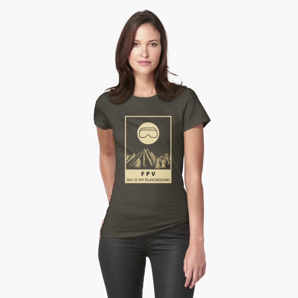 Item preview, Fitted T-Shirt designed and sold by Teesamust.