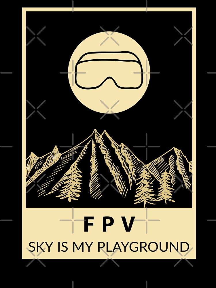 Thumbnail 7 of 7, Oversized T-Shirt, Drone: FPV, Sky is My Playground designed and sold by Teesamust.