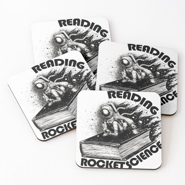 Item preview, Reading Rocket Science  designed and sold by SafiannaSpace.