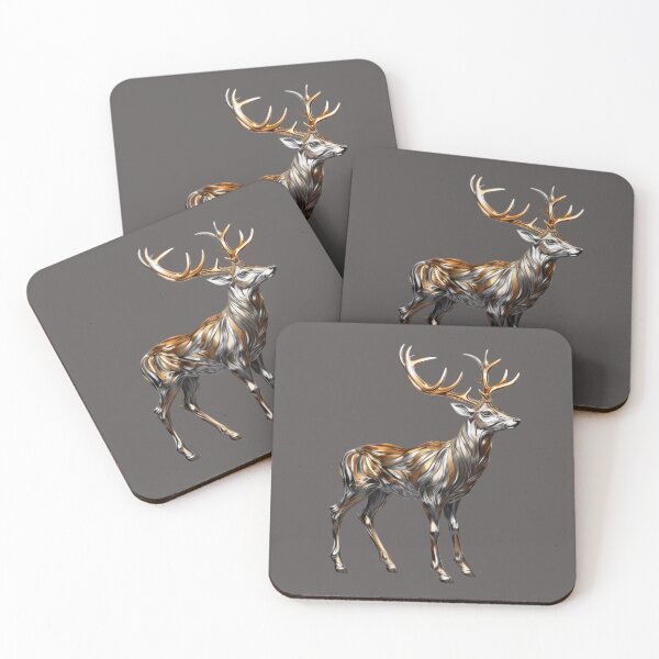 Item preview, Deer Made of Metal designed and sold by stainedglass101.