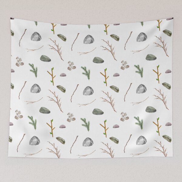 Item preview, Naturaleza - Ramitas y Piedras designed and sold by JPareDesign.