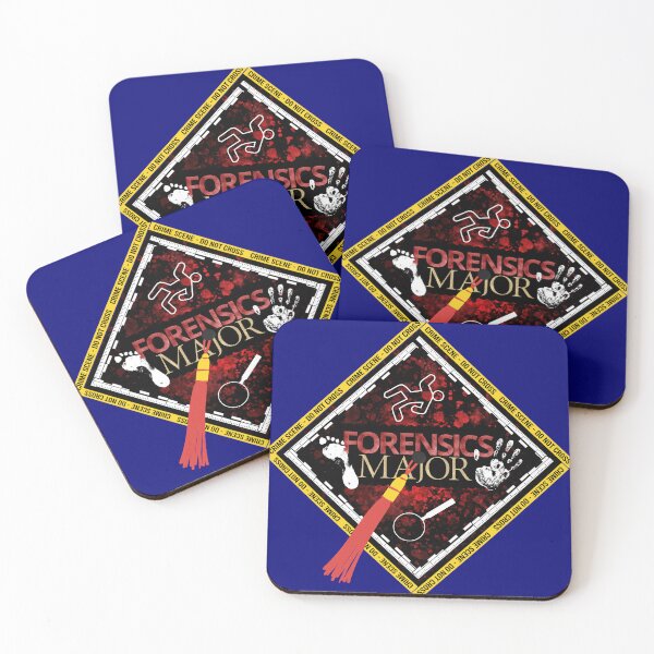Item preview, Forensics Major Grad Cap Sticker designed and sold by SceneOfTheCrime.