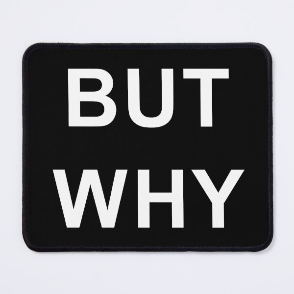 Item preview, BUT WHY TYPOGRAPHY designed and sold by akaiawa.