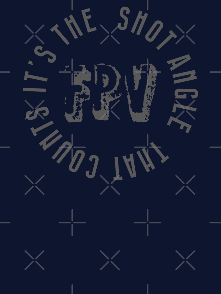 Thumbnail 7 of 7, Classic T-Shirt, Drone: FPV - It's The Shot Angle That Counts designed and sold by Teesamust.