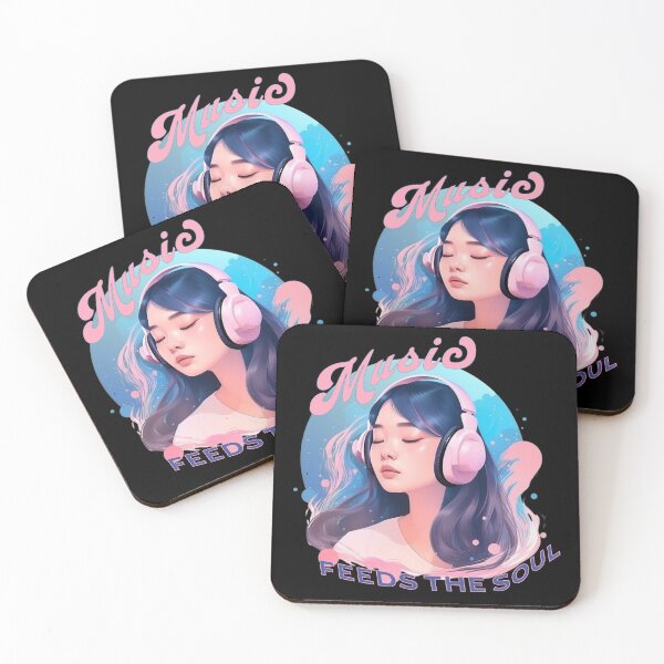 Item preview, Music Feeds The Soul designed and sold by DadDrivenDesign.