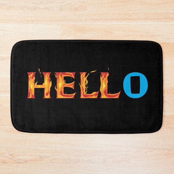 Item preview, HELLo. Greetings from hell. designed and sold by twisted-dot.