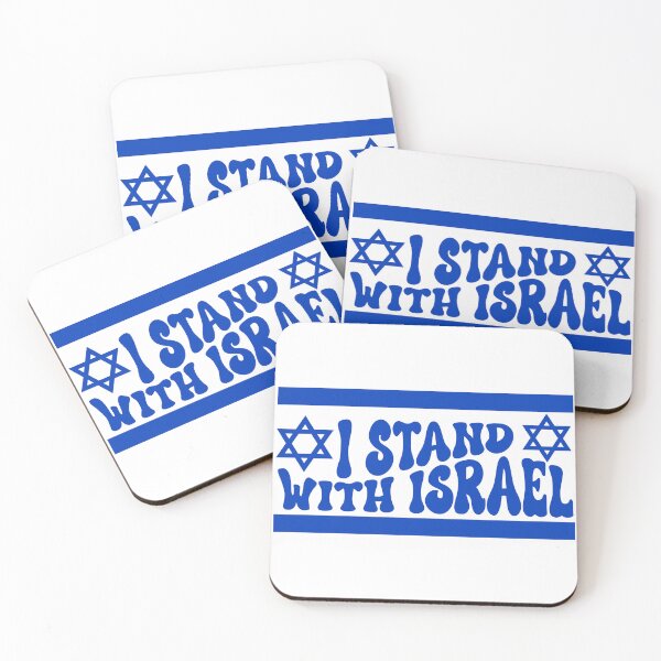 Item preview, Stand With Israel Groovy Retro designed and sold by Artistic Assets Studio.