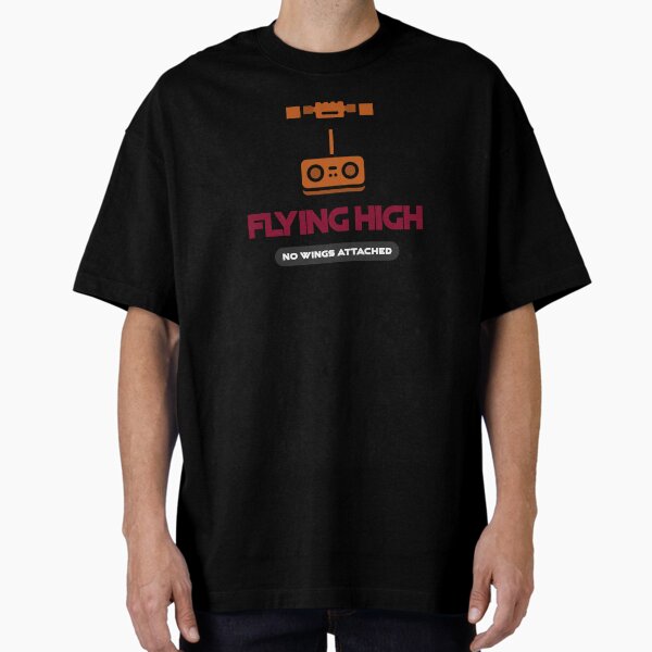 Item preview, Drone: Flying High, No Wings Attached designed and sold by Teesamust.