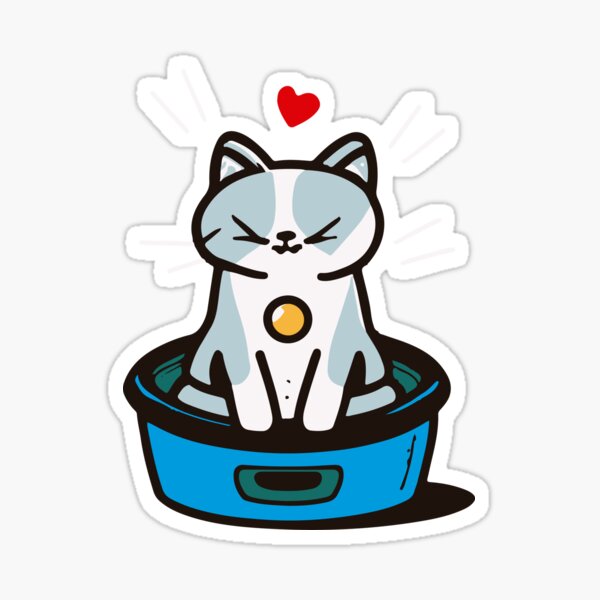 Item preview, cat litter box designed and sold by The  Knick Knack Nook.