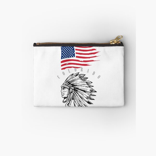 Item preview, Colorado Indian and US flag designed and sold by esao.