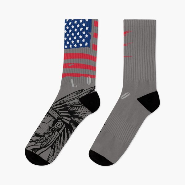 Item preview, Colorado Indian and US flag designed and sold by esao.