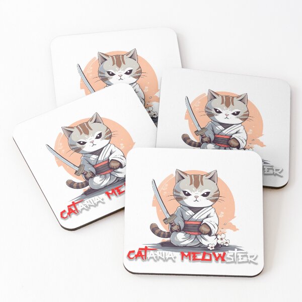 Item preview, Samurai cat designed and sold by Starlit-Atelier.