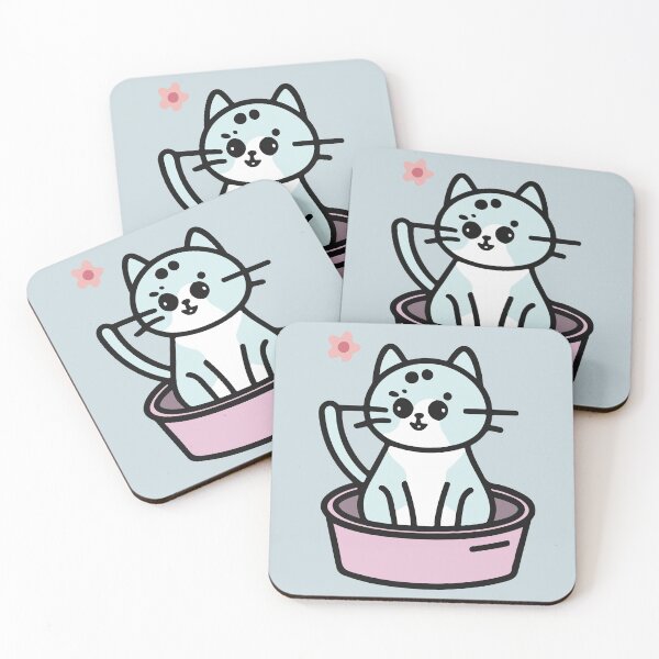 Item preview, cat litter box designed and sold by The  Knick Knack Nook.