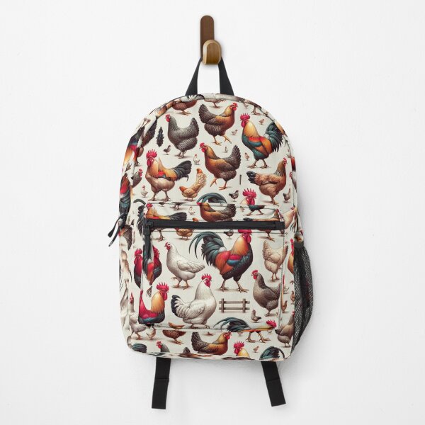 Item preview, Chicken Rooster Hen pattern designed and sold by Aryabek.