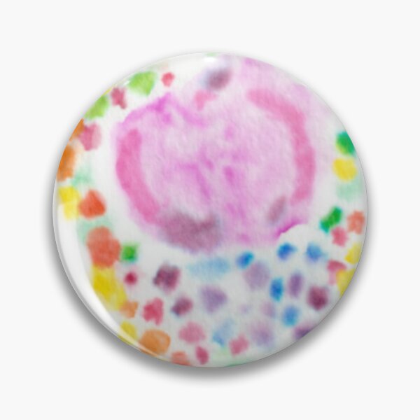 Item preview, Watercolor painting fantasy rush colors splendor diversity heart designed and sold by Jonah Augustin Gray.