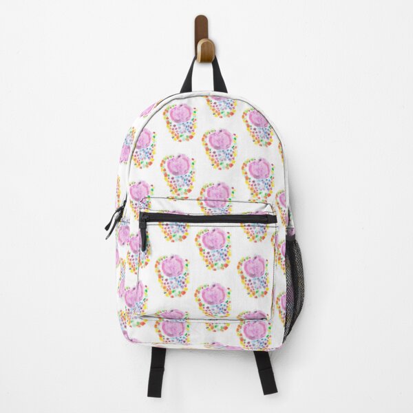 Item preview, Watercolor painting fantasy rush colors splendor diversity heart designed and sold by Jonah Augustin Gray.