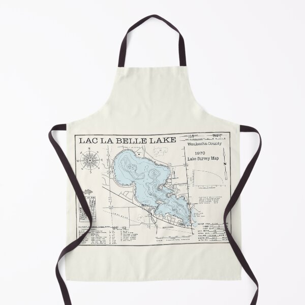 Item preview, Lac La Belle Lake WI Waukesha County 1970 designed and sold by Jean Plout.