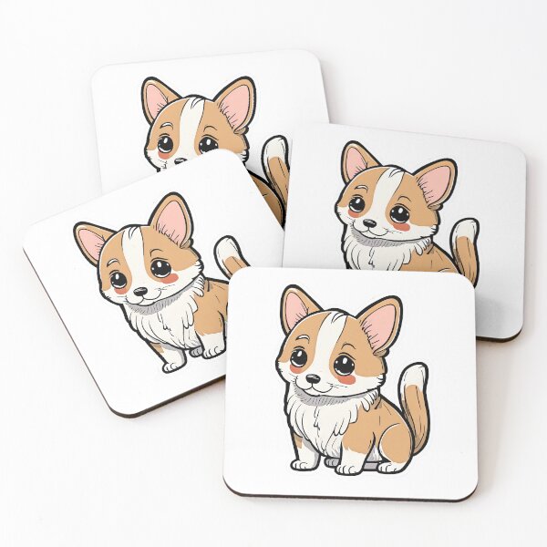 Item preview, Cute Anime Corgi - Biscuit designed and sold by Bryce-Designs.