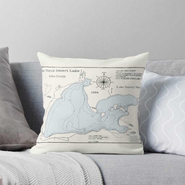 Item preview, Lac Vieux Desert Lake WI Vilas County designed and sold by Jean Plout.