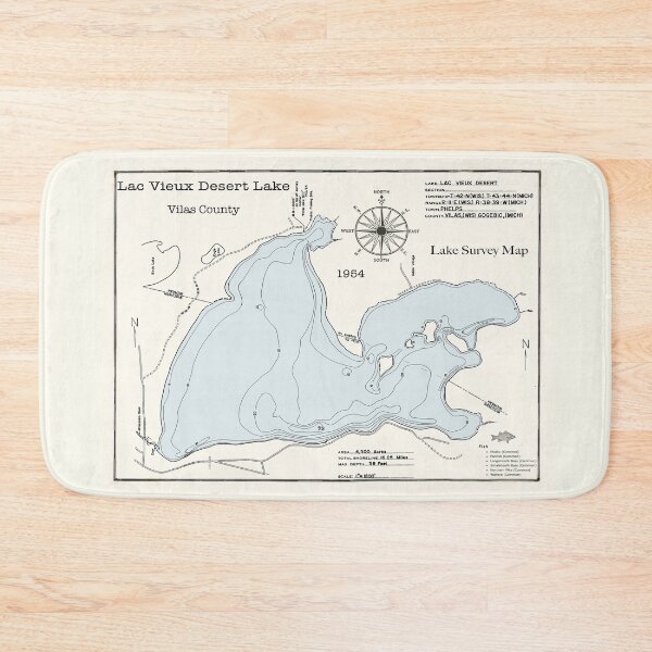 Item preview, Lac Vieux Desert Lake WI Vilas County designed and sold by Jean Plout.