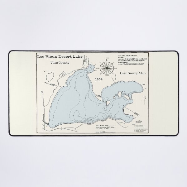Item preview, Lac Vieux Desert Lake WI Vilas County designed and sold by Jean Plout.