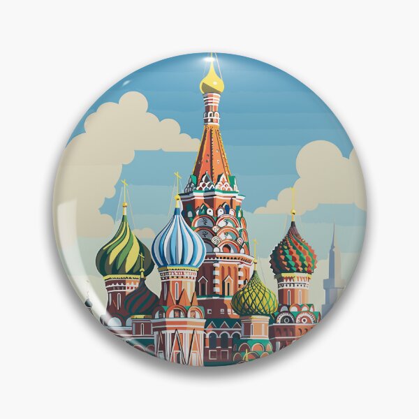 Item preview, Saint Basil's Cathedral, Moscow, Travel poster designed and sold by Travel-Graphix.