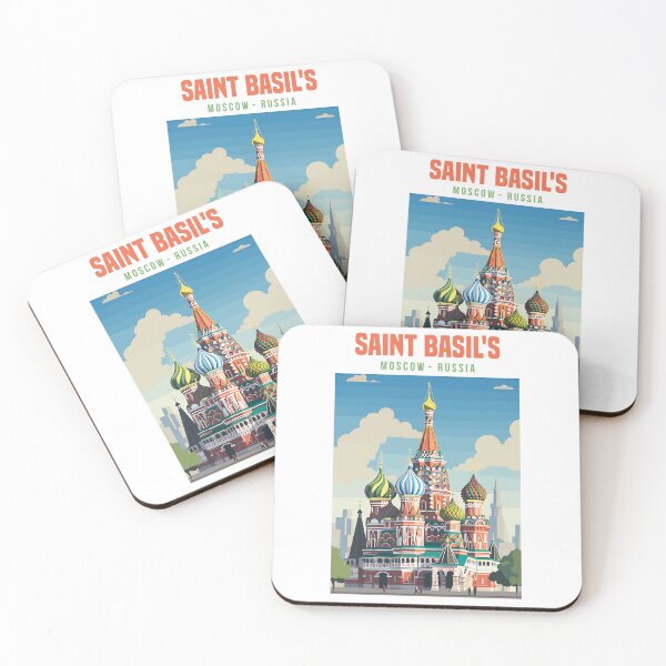 Item preview, Saint Basil's Cathedral, Moscow, Travel poster designed and sold by Travel-Graphix.