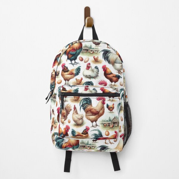 Item preview, Rooster Chicken Hen Pattern designed and sold by Aryabek.