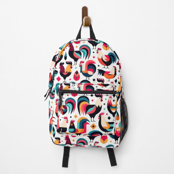Item preview, Rooster Chicken Hen pattern Minimalist designed and sold by Aryabek.