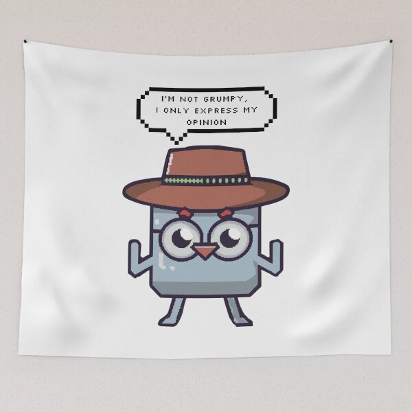 Item preview, I'm not grumpy, I only express my opinion | Pixel Style designed and sold by CircinusStore.