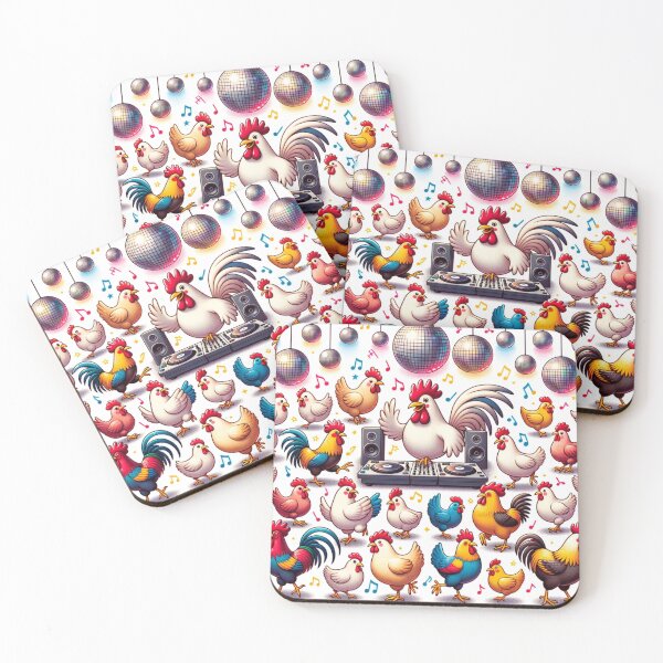Item preview, Chicken Hen Rooster Pattern party designed and sold by Aryabek.