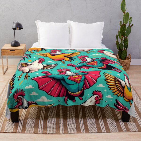 Item preview, Chicken Rooster Hen pattern Superhero designed and sold by Aryabek.