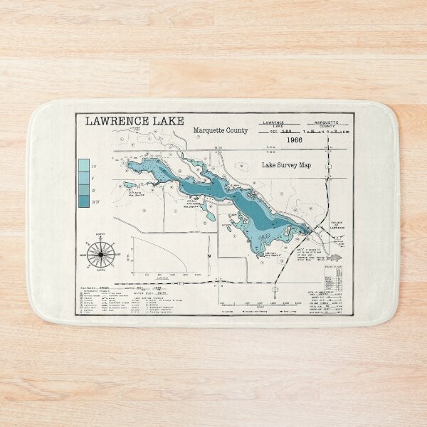 Item preview, Lawrence Lake WI Marquette County designed and sold by Jean Plout.