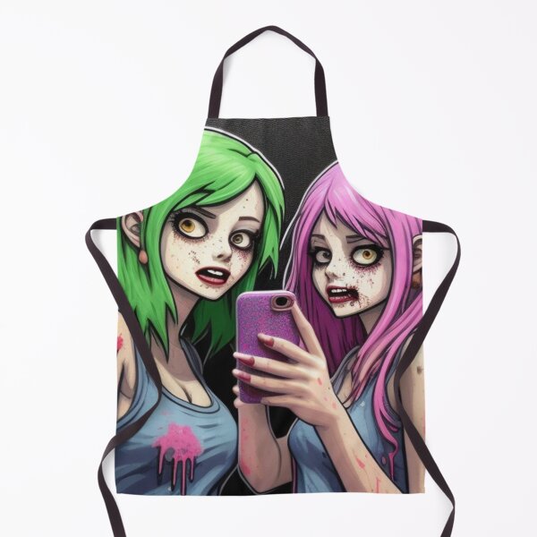 Item preview, Teen girls zombie selfie  designed and sold by Roxburylane.