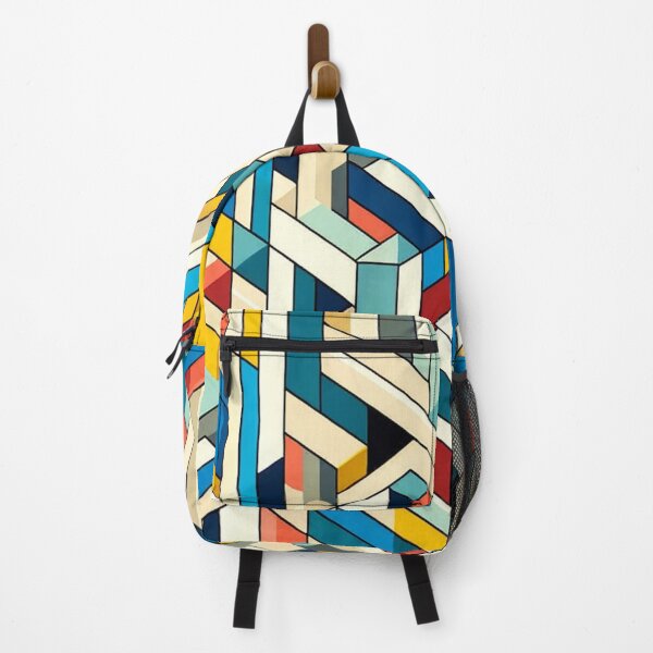 Item preview, Colorful Geometric Patterns Wavy designed and sold by DressDigi.