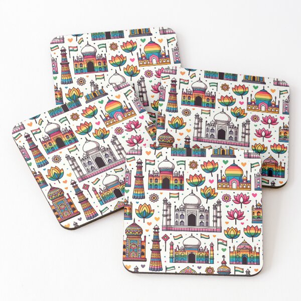 Item preview, Indian Taj Rainbow Pattern designed and sold by Aryabek.