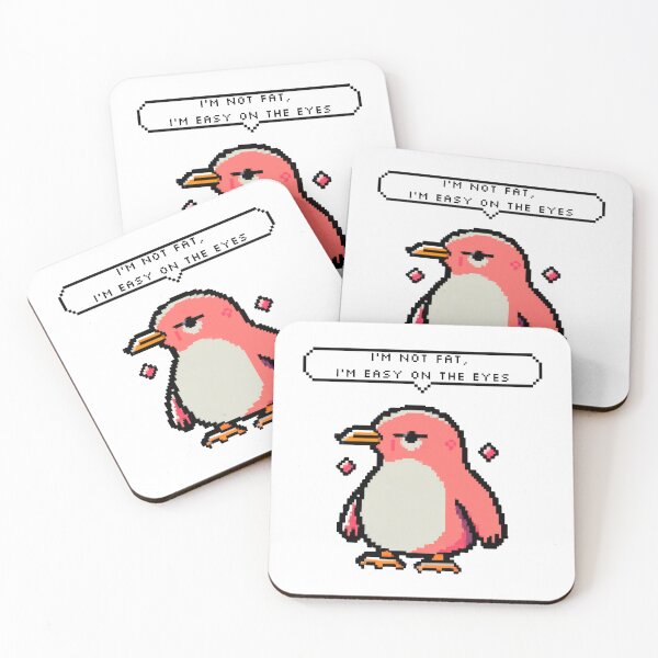 Item preview, I'm not fat, I'm easy on the eyes | Pixel Style designed and sold by CircinusStore.