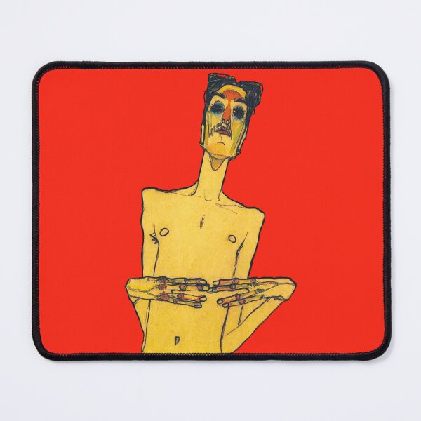 Item preview, Portrait of Erwin Dominilk Osen (Mime Van Osen), 1910 by Egon Schiele designed and sold by MINDTHECHERRY.