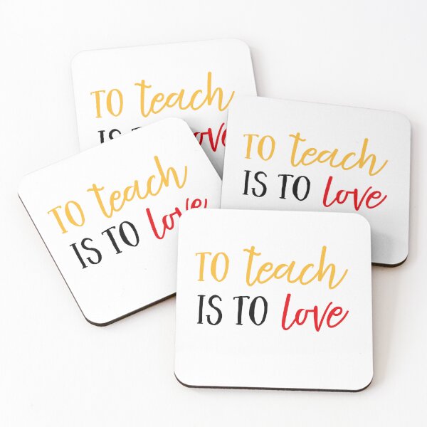 Item preview, To Teach Is To Love  designed and sold by The Happiness Market .