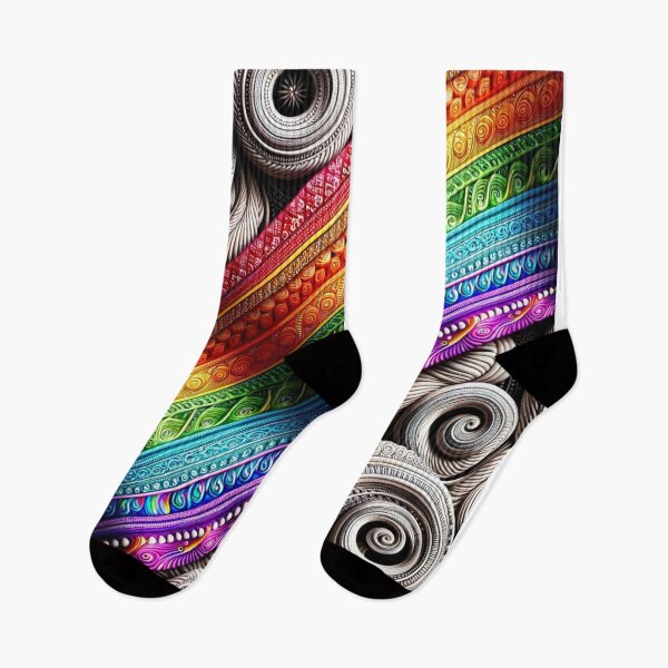 Artikelvorschau, Nepalesisches Regenbogen-Gay-Muster entworfen und verkauft von Aryabek.