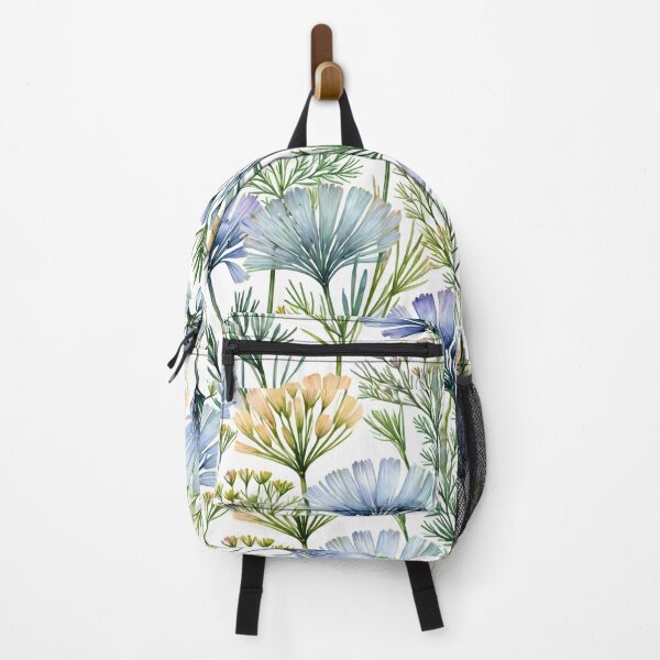 Item preview, Watercolor wild flowers - harmony of nature,yellow, blue, pastel colors. designed and sold by My-fake-places.