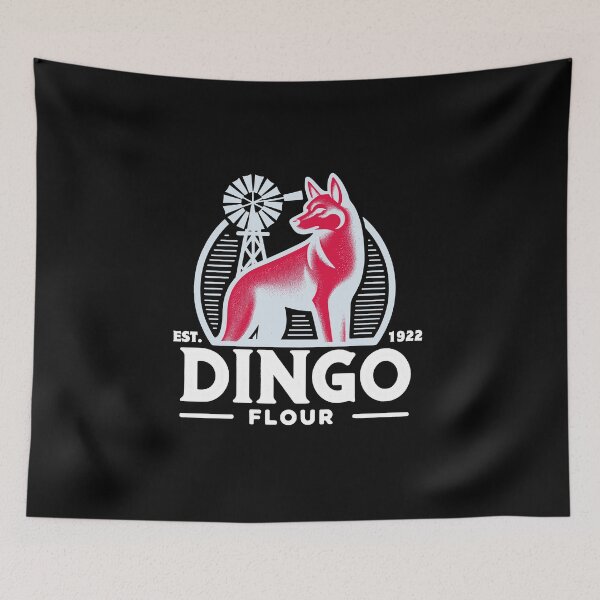 Item preview, Dingo Flour inspired design designed and sold by ElLocoMus.