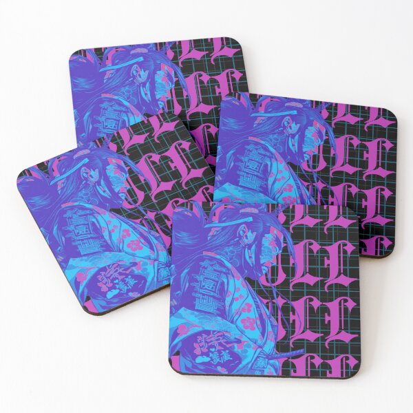 Item preview, aesthetic vaporwave japanese samurai designed and sold by taherlee11.